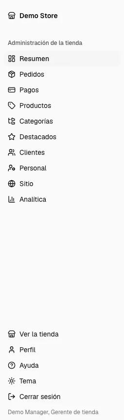 El enlace Ayuda del menú